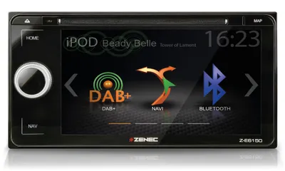 Produktbild von Zenec Z-E6150 | 2-DIN Autoradio mit Bluetooth | DAB+ | USB | für Toyota