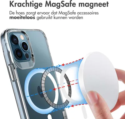 Zdjęcie produktu dla etui imoshion Rugged Air MagSafe Case voor de Apple iPhone 12 (Pro) - Transparant