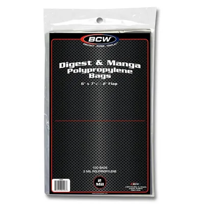 Produktbild von BCW BCW Digest and Manga Bags (100 St.)