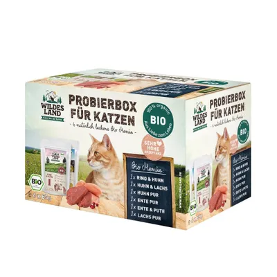 Produktbild von Wildes Land - Nassfutter -  Probierbox (getreidefrei)