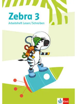 Obrázok produktu pre Zebra 3: Arbeitsheft Lesen / Schreiben Klasse 3 (Zebra. Ausgabe ab 2018)