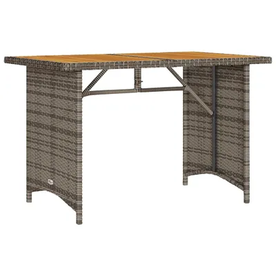 A product shot of a bar table.