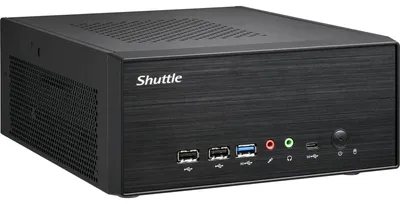 Zdjęcie produktu dla Shuttle Slim PC XB860G2, Wielkość PC 3.5L, Technologia barebone, Intel B860, LGA 1851 (Socket V1), DDR5-SDRAM, PCI Express