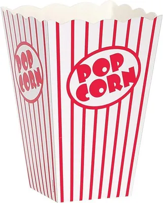 Produktbild von Popcorn Boxen, 10 Stück, 16 cm