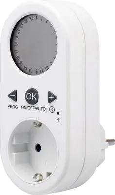 Produktbild von Renkforce EMT2500ET Steckdosen-Zeitschaltuhr digital Tagesprogramm 1800 W