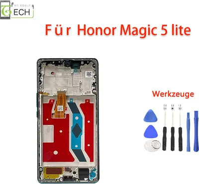 Produktbild von Original Honor Magic 5 Lite 5G LCD Display Bildschirm mit Rahmen Touchscreen