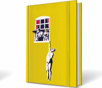 Produktbild von Banksy WELL HUNG LOVER Notebook A5