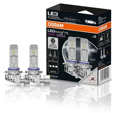 Image de 2 Ampoules LED LEDriving HL EASY HB3/HIR1/H10/HB4/HIR2 ECO PACKAGING Osram 9005DWESY2-2HB