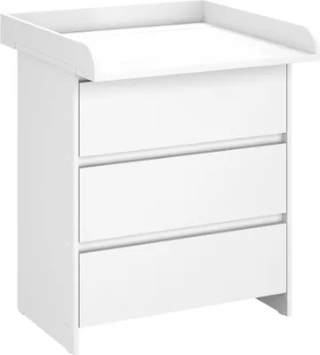 Image de Table à langer Shefa Kids 820 Blanc | Table à langer pratique pour bébé