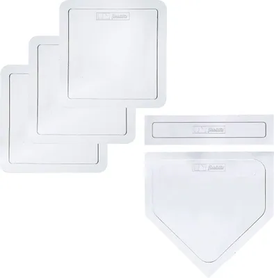 Produktbild von Franklin MLB Flexible 5 Stück Throw Down Base Set (1985) | Baseball Softball Rubber Bases
