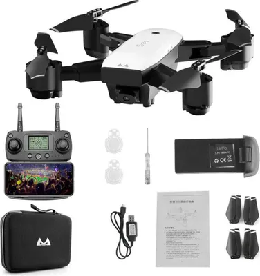 Zdjęcie produktu dla SMRC S20 Wifi FPV z 1080P Kamera GPS Dynamiczny Postępuj 18 minut Czas lotu RC Dron Quadcopter 3 bateria