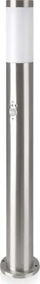 Produktbild von V-TAC Poller-Außenleuchte VT-838, IP44, E27, PIR-Sensor, Edelstahl, 800mm, VT-8960, Nickel-satiniert