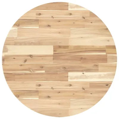 Produktbild von vidaXL Tischplatte Rund Ø70x4 cm Massivholz Akazie