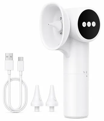 Produktbild von Elektrisches Ohrenspülgerät mit Doppeltank, Ohrreiniger mit Wasserdruckregelung und Warmluft-Trocknung, IPX7 Ohrenpflege Gerät
