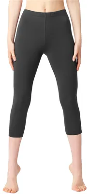 Image de Leggings 3/4 en coton pour femme Bellivalini BLV50-199 (Graphite, S)