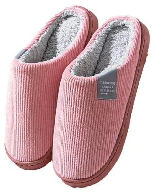 Obrázek produktu pro Měkké dámské pantofle s paměťovou pěnou, 1 pár, lehké a prodyšné, pro domácnost, nemocnici, hotel