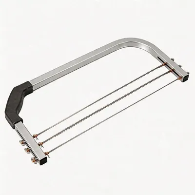 Produktbild von Verstellbarer Tortenschneider aus Edelstahl mit 3 Drähten Kuchensäge für gleichmäßige Torten Schichten bis 50 cm wiederverwendbar
