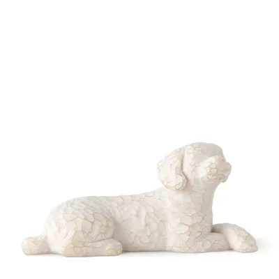 Produktbild von Willow Tree Figur Dog, Hund klein liegend 27790