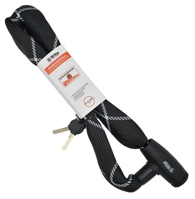 Immagine prodotto di Lucchetto per catene di biciclette e moto 8 x 8 x 900 mm con guaina speciale intrecciata