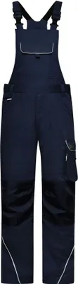 Produktbild von Workwear Pants with Bib - SOLID - navy, Gr. 54