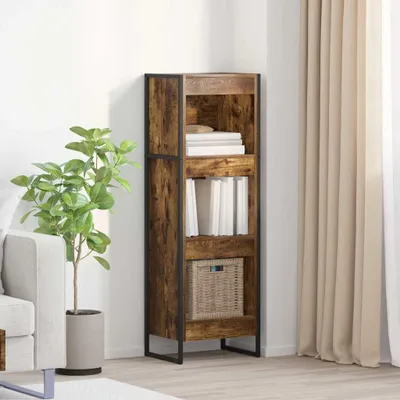 Image de Maison Exclusive - Bibliothèque Raucharbe 40 x 30 x 121 cm en bois aggloméré