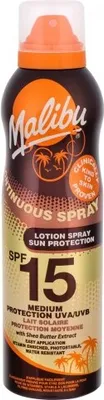 Image de Malibu Waterproof Sunscreen Spray SPF 15, 175 ml (PRODUIT D'ALLEMAGNE)