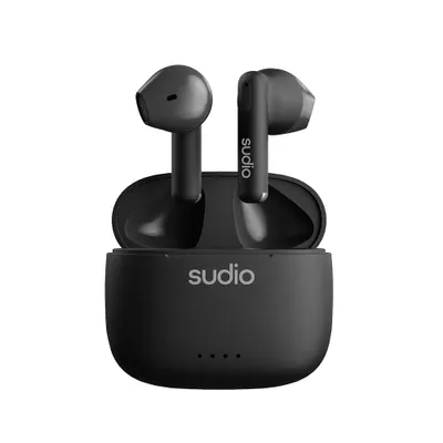 Produktbild von Sudio A1BLK, True Wireless Stereo (TWS), Anrufe/Musik, 35,8 g, Kopfhörer, Schwarz