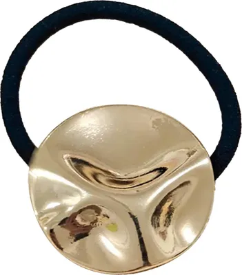 Image de Chouchou en forme de coquillage ondulé doré gracieux