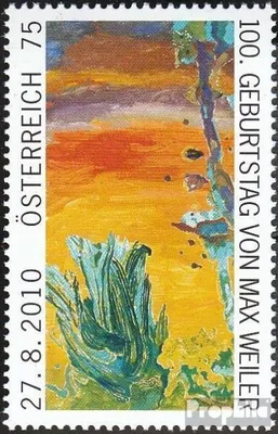Produktbild von Briefmarken Österreich 2010 Mi 2858 (kompl.Ausg.) gestempelt Max Weiler