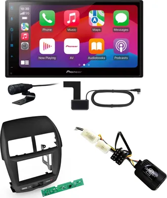 Produktbild von Pioneer SPH-DA77DAB CarPlay Android Auto Einbauset für Mitsubishi ASX bis 2014