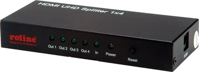 Produktbild von ROLINE 4K HDMI Video-Splitter, 4fach
