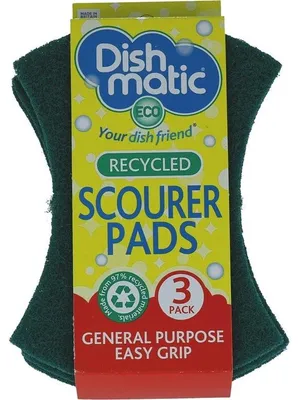 Productafbeelding van Dishmatic Schuurlapje Grof (3 stuks)