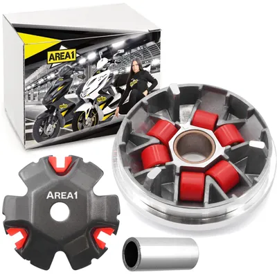Produktbild von Area1 Tuning Variomatik kompatibel mit Peugeot 50ccm 2Takt wie Speedfight 3 Speedfight 4 Jetforce Citystar, Django Elystar Ludix Kisbee Looxor New