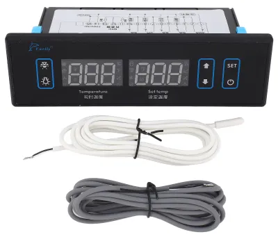 Produktbild von Digitaler Temperaturregler mit Display, intelligenter Thermostat, Küchengerät, Einfrieren und Auftauen, 220 V Wechselstrom