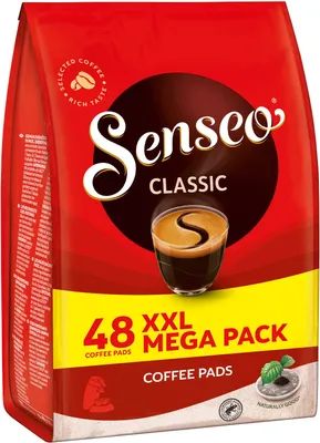 Immagine prodotto di Senseo Kaffeepads Classic / Klassisch, Intensiver und Vollmundiger Geschmack, Kaffee, 48 Pads