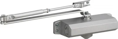 Image de Ferme-porte automatique hydraulique force 4, argent - THIRARD
