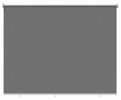 Image de Store extérieur vidaXL, protection UV 90 %, gris clair, 140 x 230 cm, HDPE