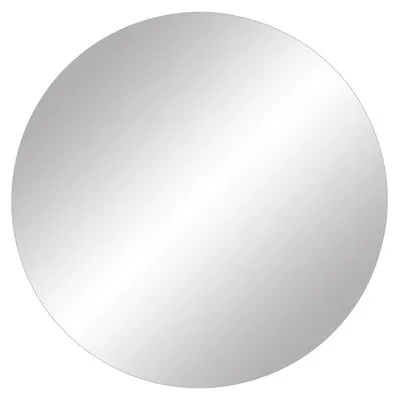Immagine prodotto di Specchio Pomax Utah, nero, diametro 30 cm, altezza 3 cm