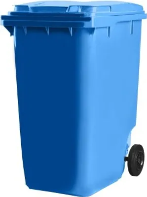 Produktbild von Hardwex Mülltonne 360 l Blau