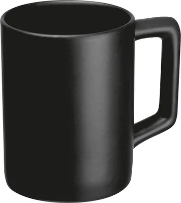 Produktbild von Keramiktasse / Kaffeetasse / 350 ml / Farbe: schwarz