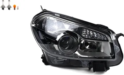 Obrázok produktu pre Johns, svetlomet vhodný pre Nissan Qashqai J10 03/10- pravý + žiarovka