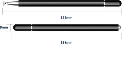 Image de INF Stylet universel pour iPad et Android Le noir