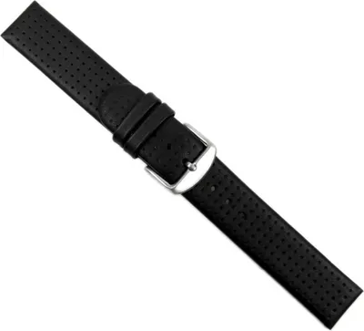 Produktbild von Style Ersatzband Uhrenarmband Kalbsleder schwarz 20544S, Stegbreite:16mm