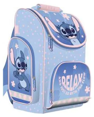Produktbild von Schulranzen Set Disney Lilo & Stitch blau/rosa 5 Teile