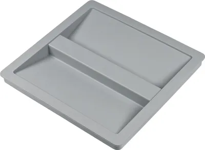 Produktbild von Deckel Abdeckung Inneneimer Mülleimer Abfalleimer 216x209x24mm hellgrau 15L Hailo 1107269 z.T. Cargo-Basic 3609301 3609501 Tandem 3666801 Einbau Abfallsammlersystem