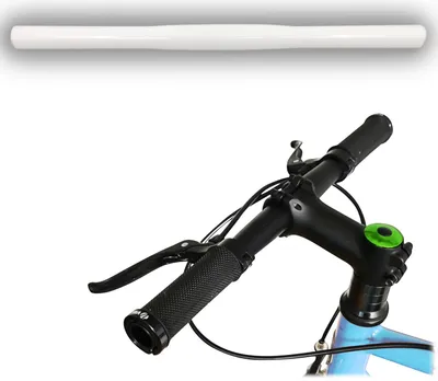 Produktbild von Single Speed Lenker flach 38 cm Flatbar Weiß