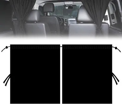 Produktbild von Sichtschutzvorhang Auto Sonnenschutz abnehmbar - Blockiert Sonnenlicht - 140 x 82 cm - Schwarz