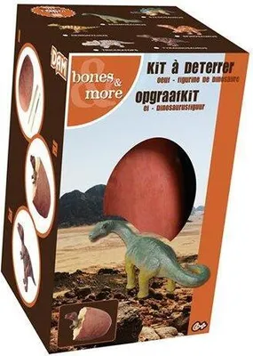 Obrázok produktu pre Kosti a viac Vykopte si vajíčko dinofigúry