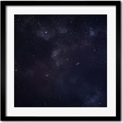 Produktbild von Bild - 50 cm x 50 cm - MDF - Rahmen, Wandkunst - Konstellation