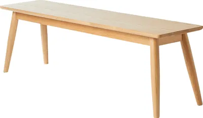 Image de Bank >Blanes< in Klar Lackiert - 150x45x35 (BxHxT)